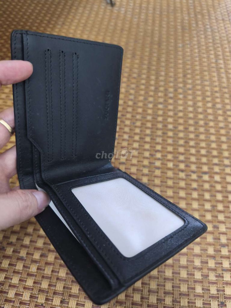 Ví da nam Da Đen. Mua bán Túi xách tại Quận Tân Bình Tp Hồ Chí Minh được đăng bởi Cao Phi hình 1