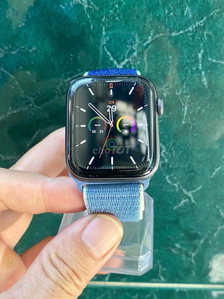 bán apple watch sr 5/44 nhôm đen zin 100%