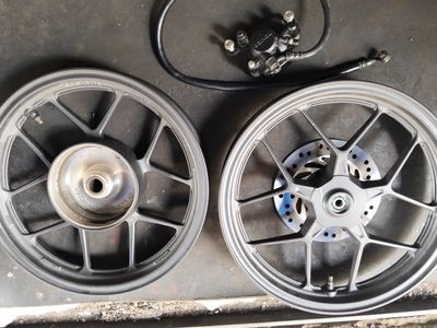 Mâm xe máy Honda Vario Xám