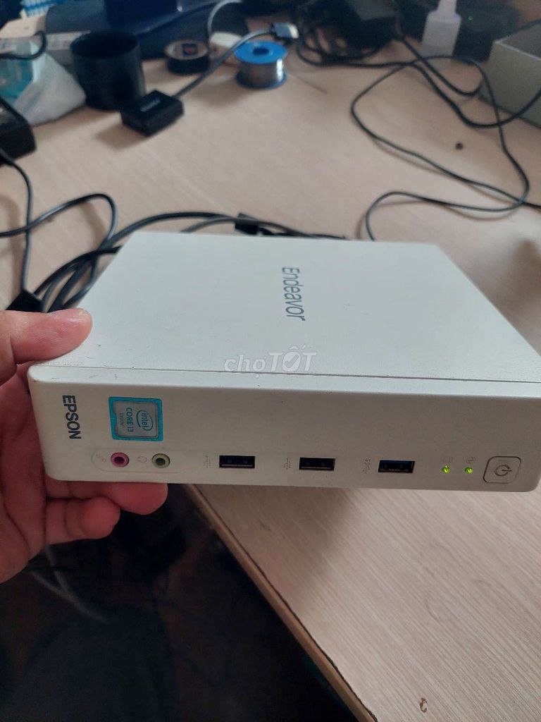 Epson Endeavor ST180E i3 8GB Trắng. Mua bán Máy tính để bàn tại Quận 7 Tp Hồ Chí Minh được đăng bởi Đức Thiện hình 1