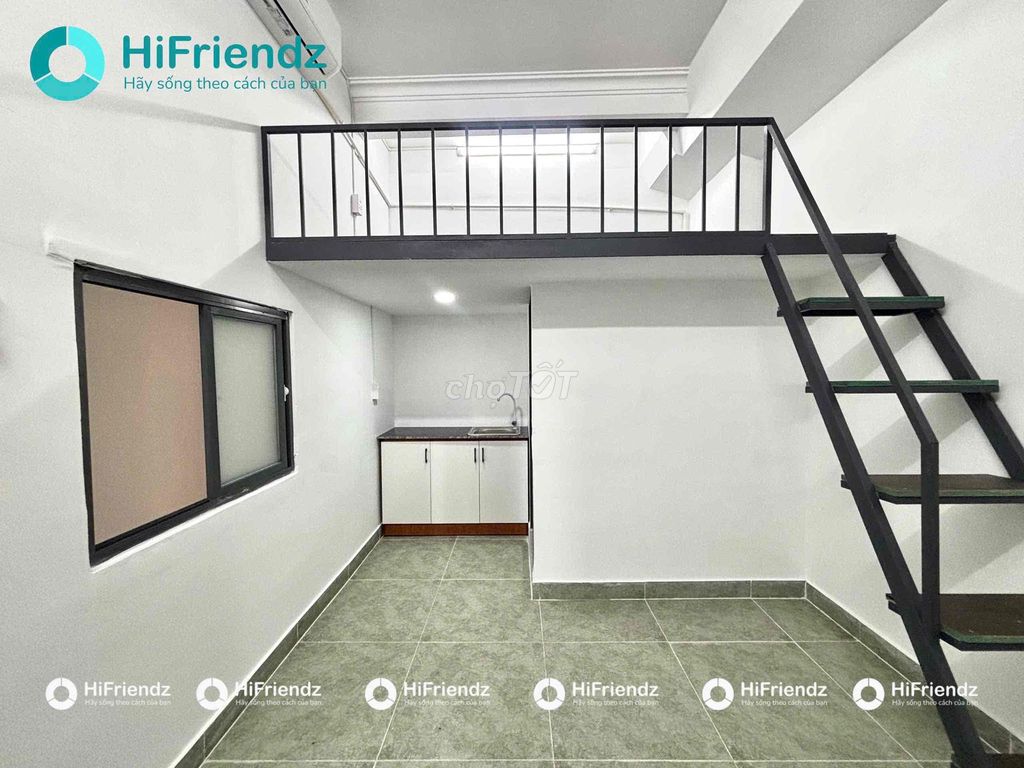Phòng Gác 30m2 Full Nội Thất Mới Phú Nhuận