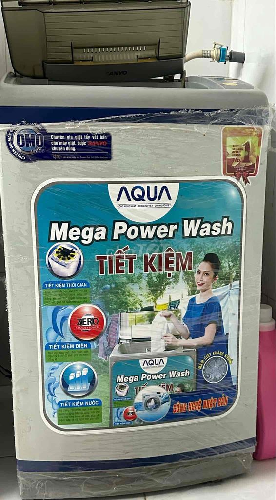 Em cần bán xác máy giặt aqua