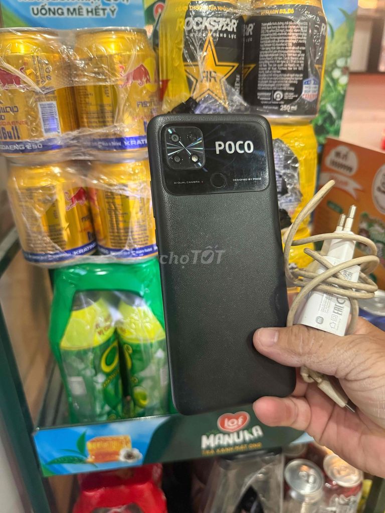 POCO C40 64GB Đen. Mua bán Điện thoại tại Huyện Hóc Môn Tp Hồ Chí Minh được đăng bởi Sonle hình 1