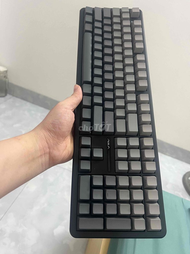 Bàn phím cơ AULA F108 Fullsize Đen Xám. Mua bán Phụ kiện (Màn hình, Chuột...) tại Quận Bắc Từ Liêm Hà Nội được đăng bởi Hoàng Cao hình 1