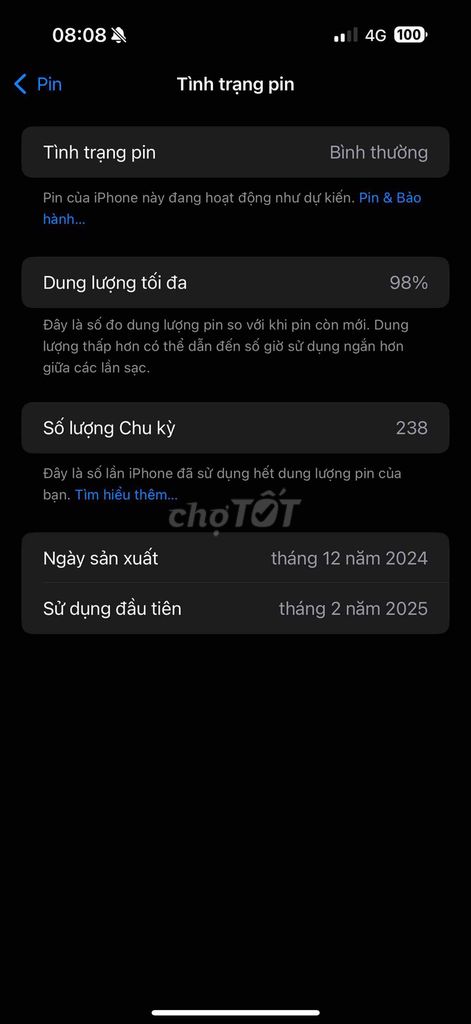 cần bán điện thoại ip 16 pro max. Mua bán Điện thoại tại Huyện Trảng Bom Đồng Nai được đăng bởi anhtuan9994 hình 1