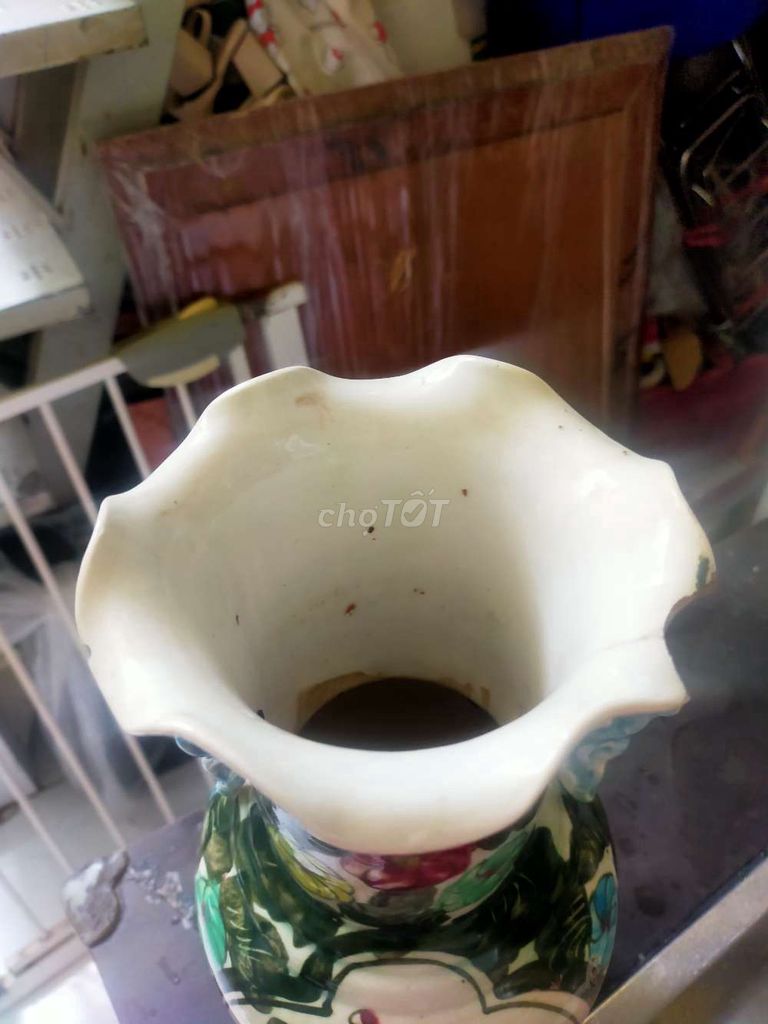Bán bình gốm sứ kiểu hoa đẹp
