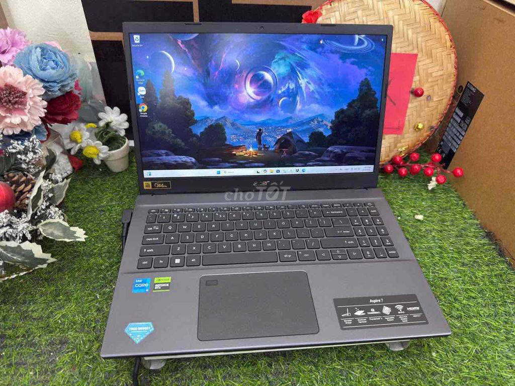 Acer ASPIRE A715-76 i5-12450H 16GB/512GB RTX 3050. Mua bán Laptop tại Quận Liên Chiểu Đà Nẵng được đăng bởi TT Center 603 Tôn Đức Thắng Hòa Khánh  hình 1