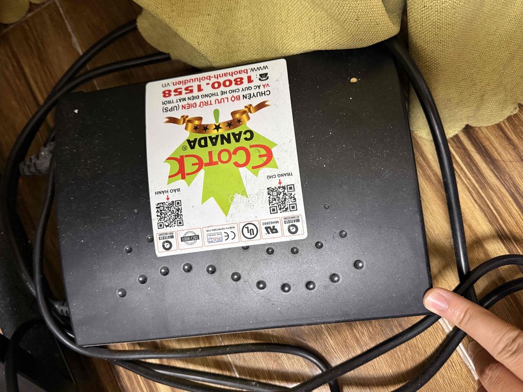 Bộ lưu điện UPS ECOTEK. Mua bán Phụ kiện (Màn hình, Chuột...) tại Quận Hải Châu Đà Nẵng được đăng bởi Stephen Tran hình 1