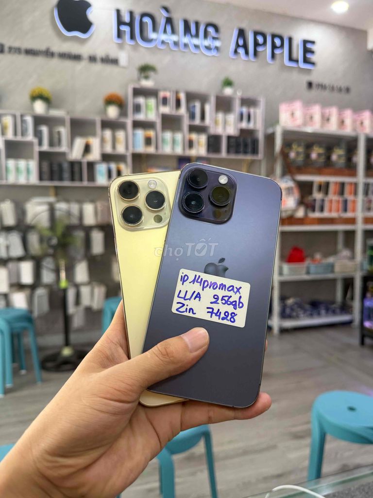 iPhone 14 Pro Max 256GB Nhiều màu 99,99%. Mua bán Điện thoại tại Quận Hải Châu Đà Nẵng được đăng bởi Hoàng Táo 273 Nguyễn Hoàng hình 1