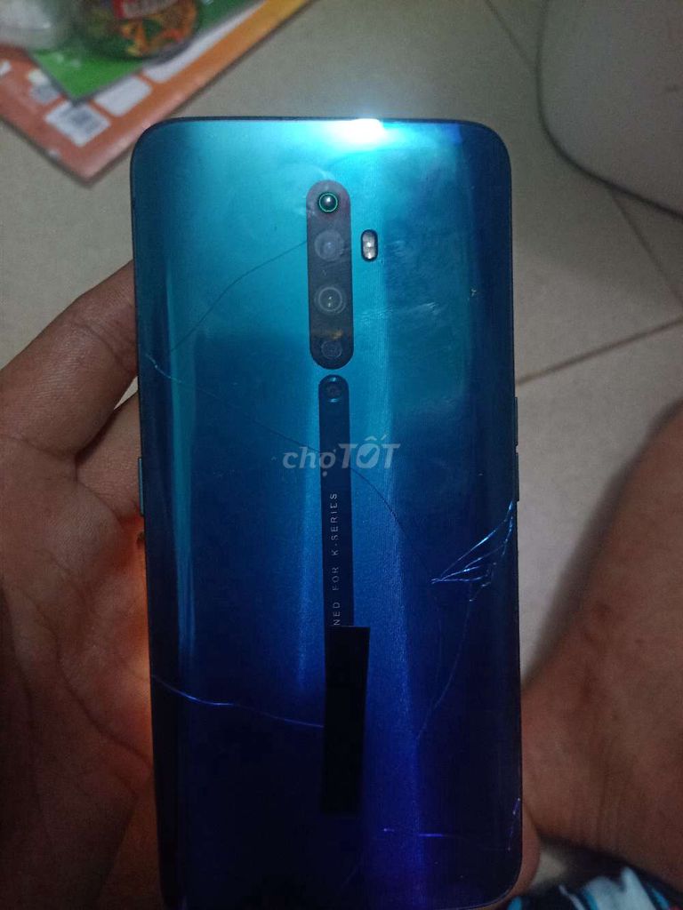 Oppo Reno2 F 128GB Xanh. Mua bán Điện thoại tại Quận Bình Tân Tp Hồ Chí Minh được đăng bởi a hào  hình 1