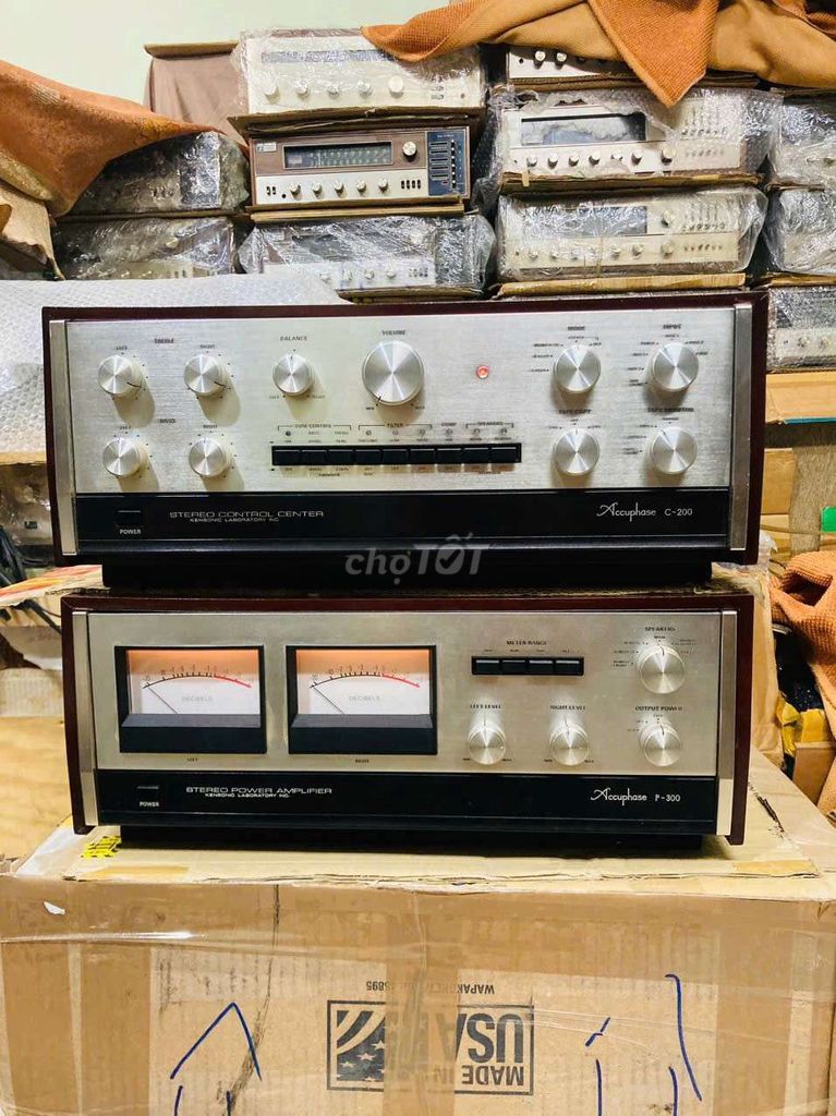 Ampli Accuphase C-200 & P-300. Mua bán Tivi, Âm thanh tại Quận Hoàng Mai Hà Nội được đăng bởi Hà Anh loa cổ hình 1