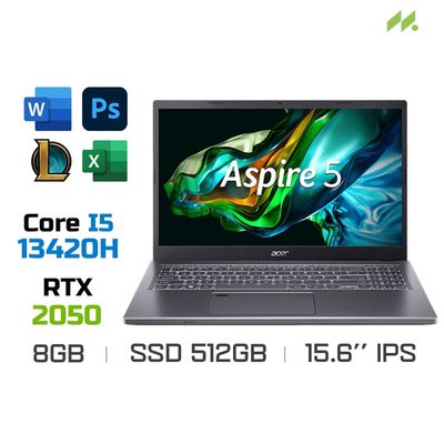 Laptop Acer Gaming  i5 13420H/16G/512GB4G RTX2050