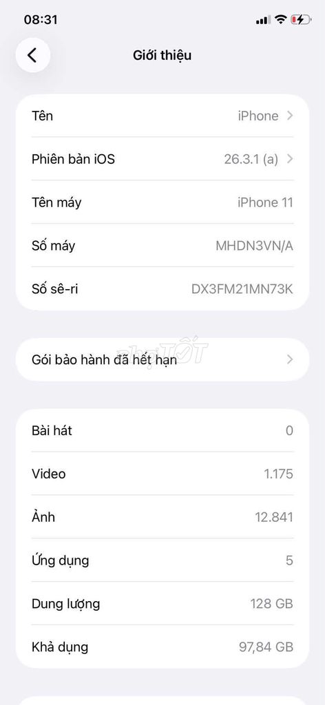 Apple iPhone 11 128GB Xanh lá. Mua bán Điện thoại tại Thành phố Tân An Long An được đăng bởi Thành Trần hình 1