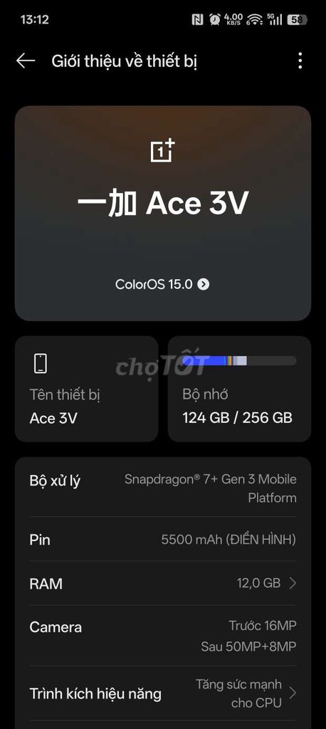 Bán nhanh Ace3v máy cũ trước mua fullbox. Mua bán Điện thoại tại Quận Đống Đa Hà Nội được đăng bởi Qbc hình 1