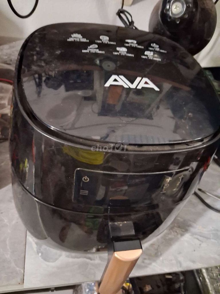 Nồi chiên không dầu AVA Đen Lỗi bán xác. Mua bán Bếp, lò, đồ điện nhà bếp tại Huyện Chơn Thành Bình Phước được đăng bởi bảo Ngọc  hình 1