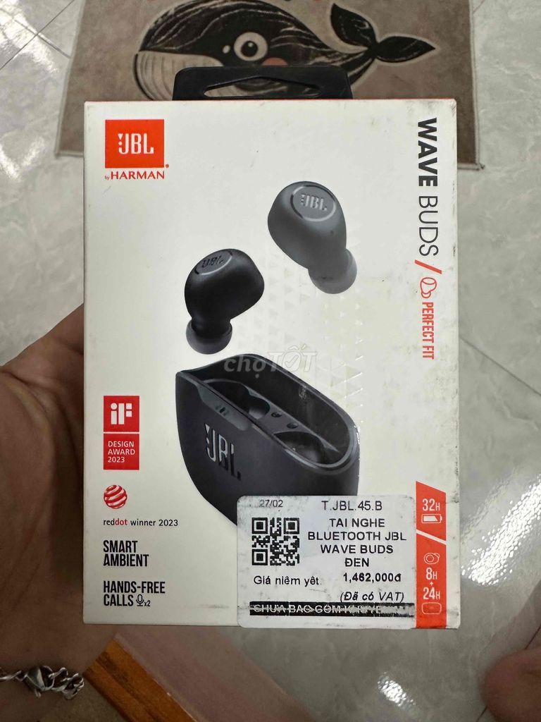 Tai nghe Bluetooth JBL Wave Buds Đen. Mua bán Tivi, Âm thanh tại Quận Nam Từ Liêm Hà Nội được đăng bởi Lâm hình 1