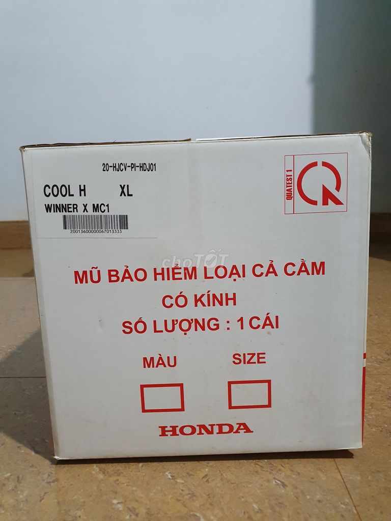 Mũ bảo hiểm Honda Fullface Cool H size XL. Mua bán Phụ tùng xe tại Quận Ngũ Hành Sơn Đà Nẵng được đăng bởi Nguyễn Trung Hậu hình 5
