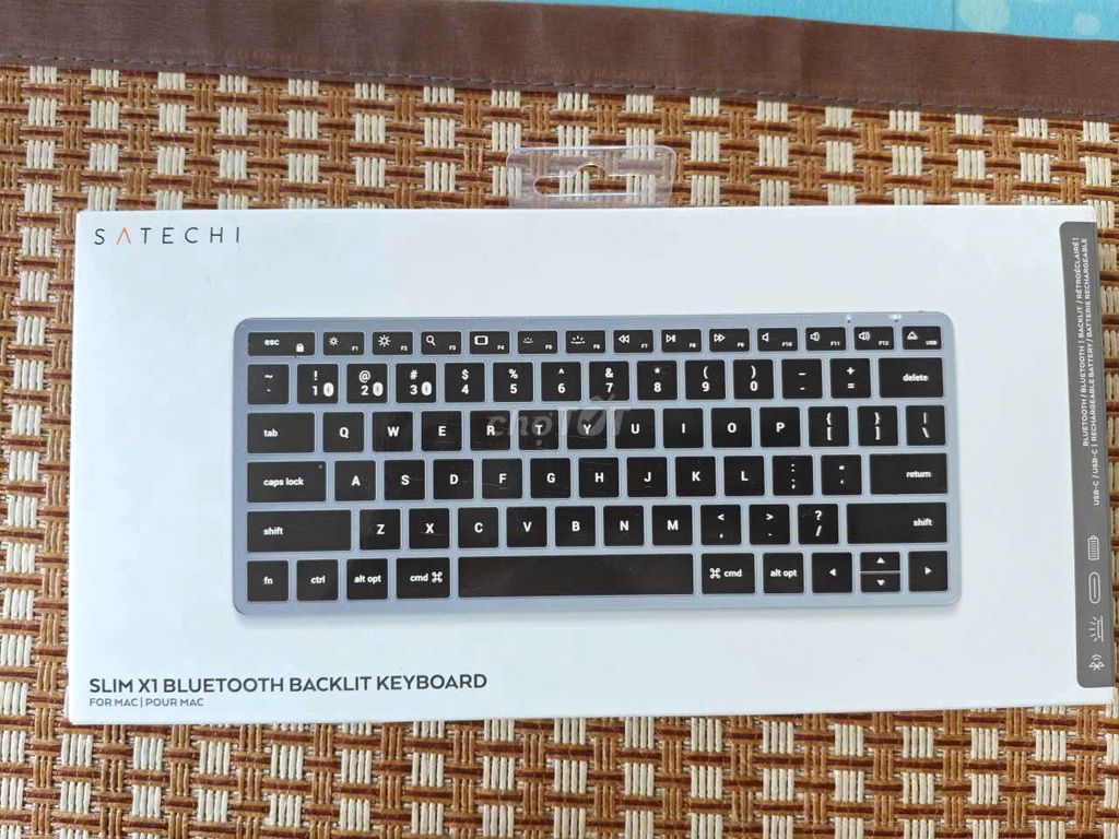 Bàn phím Satechi Slim X1 Bluetooth Đen. Mua bán Phụ kiện (Màn hình, Chuột...) tại Quận Cầu Giấy Hà Nội được đăng bởi Huan Nguyen hình 1