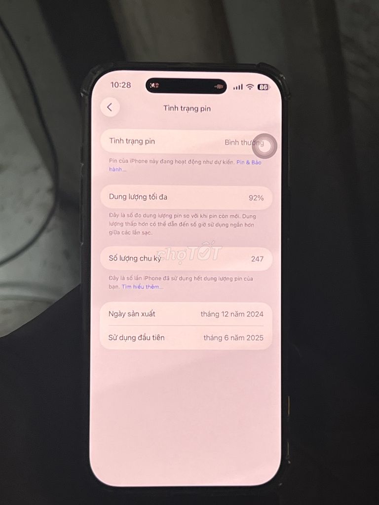 Apple iPhone 16 Pro Max 256GB màu vàng icloud ẩn. Mua bán Điện thoại tại Thành phố Thuận An Bình Dương được đăng bởi Hài hình 1