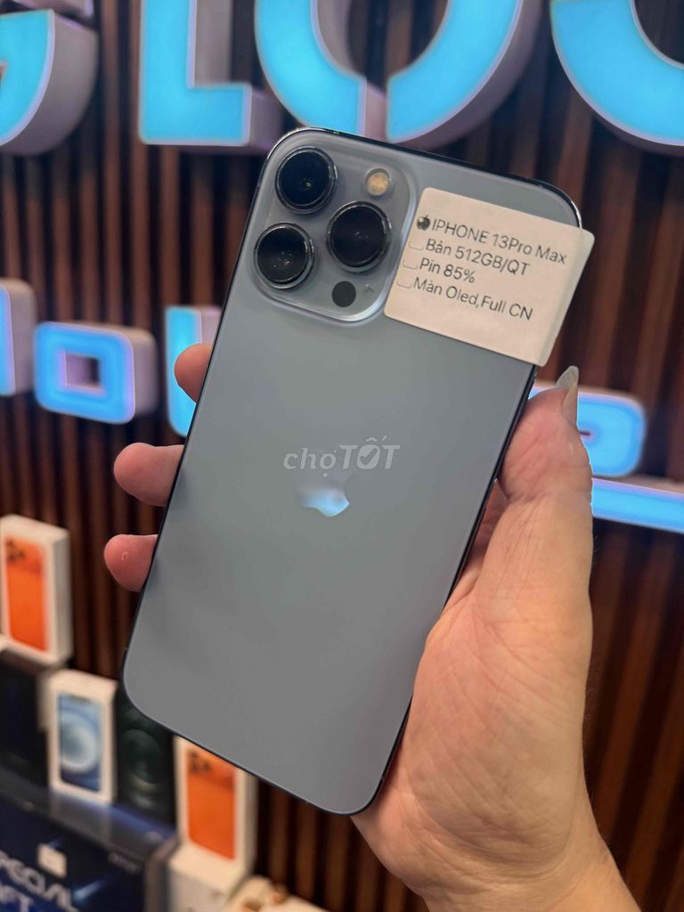 🍎 IPHONE 13 Pro Maxx  512G / Quốc Tế. Mua bán Điện thoại tại Thành phố Huế Thừa Thiên Huế được đăng bởi Hoàng Lộc Smartphone  hình 1