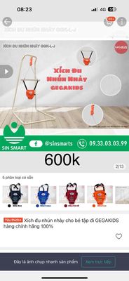 Thanh lý xích đu nhún nhảy cho bé tập đi. Mua bán Mẹ và bé tại Quận Tân Bình Tp Hồ Chí Minh được đăng bởi Jasper Nguyễn