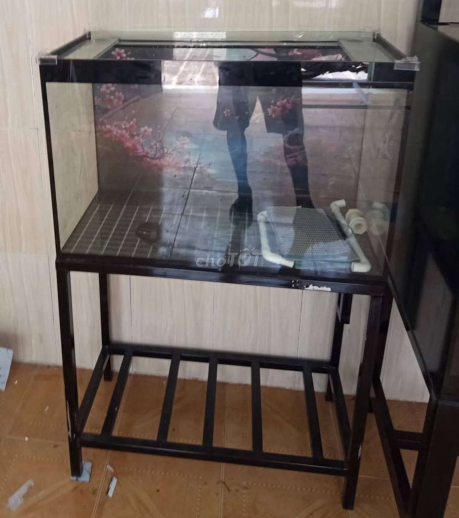 Bể cá cảnh kính 8li 80cm Còn mới. Mua bán Phụ kiện, Thức ăn, Dịch vụ tại Thị xã Phú Mỹ Bà Rịa - Vũng Tàu được đăng bởi Pets  hình 1