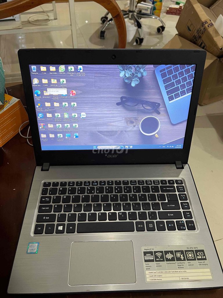 Acer Aspire E5-476 i3 4GB/500GB. Mua bán Laptop tại Thành phố Buôn Ma Thuột Đắk Lắk được đăng bởi my my hình 1