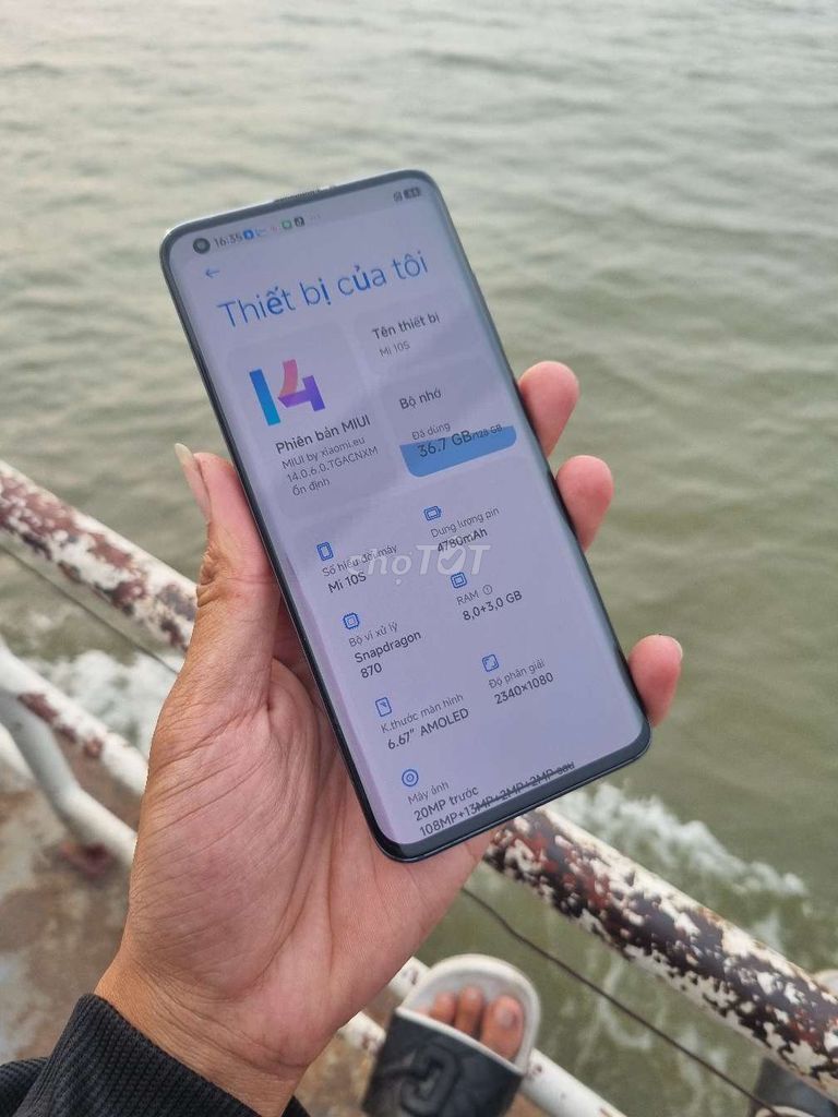 Xiaomi Mi 10S Ram8/128Gb Màn cong - Loa siêu vip