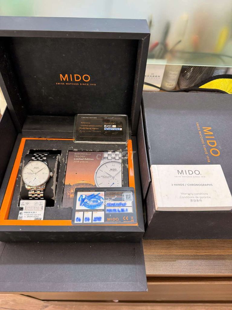 Đồng hồ Mido Baroncelli Trilogy phiên bản giới hạn