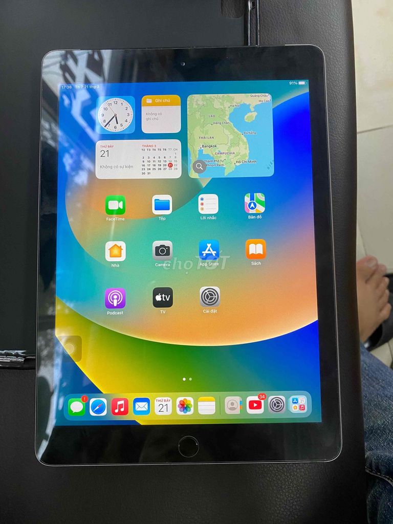 Apple iPad (thế hệ 5) 32GB Bạc. Mua bán Máy tính bảng tại Thành phố Biên Hòa Đồng Nai được đăng bởi nguyên tâm  hình 1