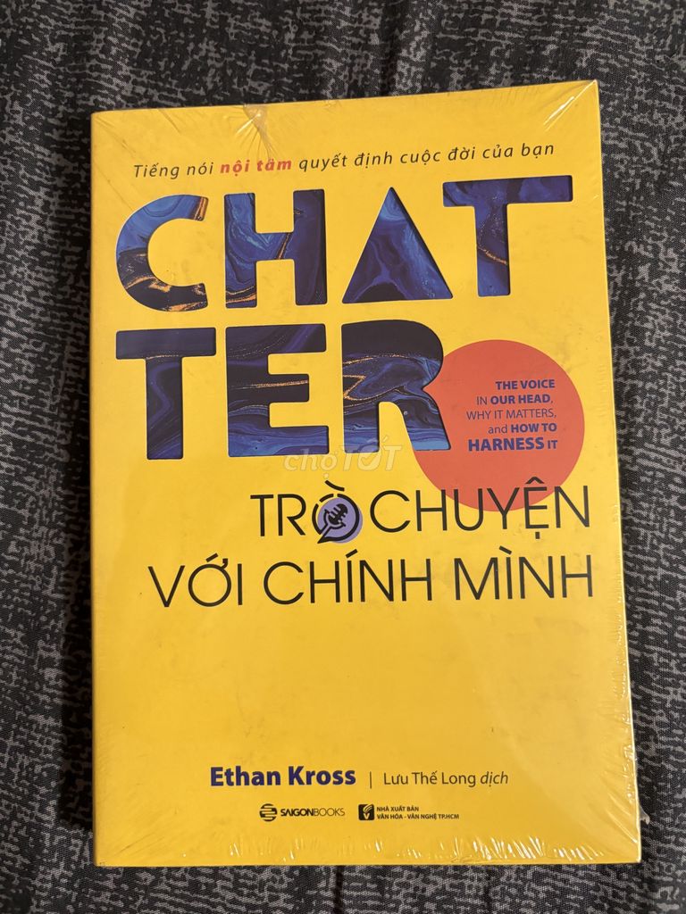 Sách Chatter - Trò Chuyện Với Chính Mình mới seal. Mua bán Sách tại Thành phố Vũng Tàu Bà Rịa - Vũng Tàu được đăng bởi Tăng Hoàng Nhân hình 1