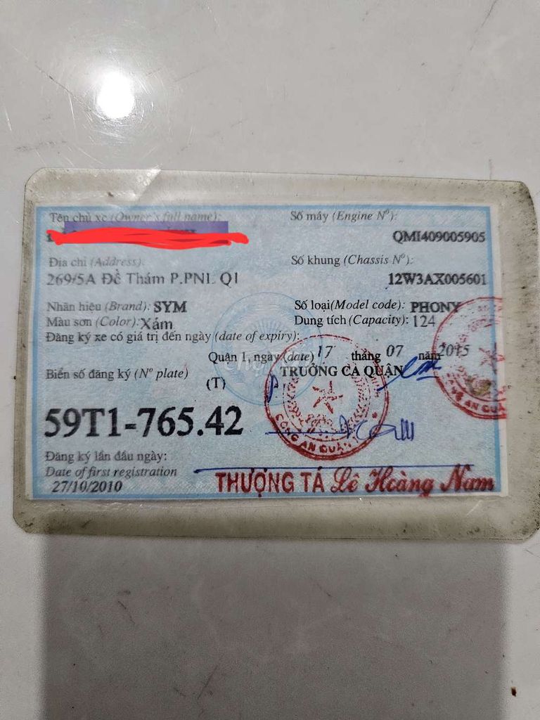 SYM SYMPHONY125. Mua bán Xe máy tại Thành phố Biên Hòa Đồng Nai được đăng bởi Tên chưa cung cấp hình 5