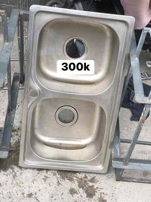 Bồn rửa chén đôi Inox 304. Mua bán Thiết bị vệ sinh, nhà tắm tại Quận Thanh Khê Đà Nẵng được đăng bởi THANH LÝ ĐỒ CŨ