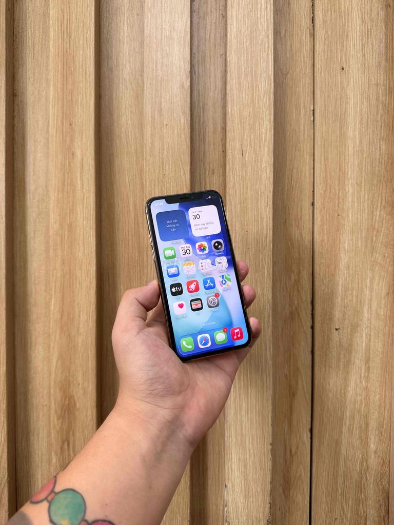 iPhone 11 Pro 64GB Vàng hồng Đã sử dụng. Mua bán Điện thoại tại Quận Đống Đa Hà Nội được đăng bởi  HT Mobie Trả góp nợ xáu bao duyệt hình 1