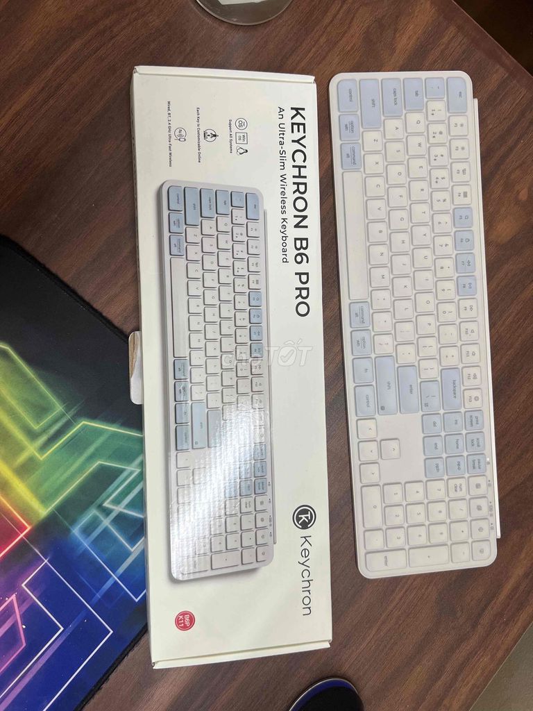 Bàn phím Keychron B6 Pro Retro mới mua. Mua bán Phụ kiện (Màn hình, Chuột...) tại Quận Cầu Giấy Hà Nội được đăng bởi phong hình 1