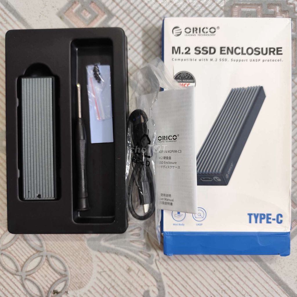 Hộp SSD Orico M2PF-C3 Nhôm. Mua bán Phụ kiện (Màn hình, Chuột...) tại Quận 3 Tp Hồ Chí Minh được đăng bởi Bán hàng lạ hình 1