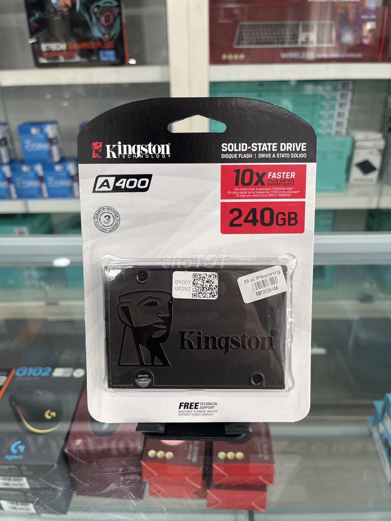 SSD Kingston A400 240GB 2.5'' - CHÍNH HÃNG