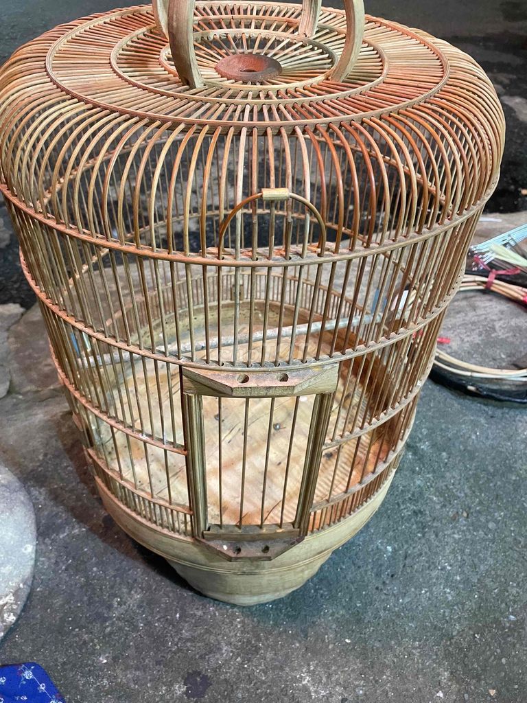 Lồng chim tre nan khít. Mua bán Phụ kiện, Thức ăn, Dịch vụ tại Quận Tân Phú Tp Hồ Chí Minh được đăng bởi bim bim hình 1