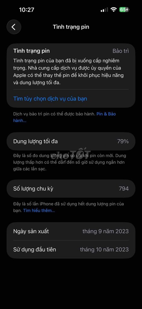 Apple iPhone 15 Pro Max 256GB Xanh. Mua bán Điện thoại tại Thành phố Thuận An Bình Dương được đăng bởi Tran Trung Tin hình 1