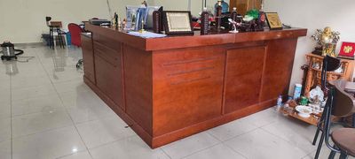 Bàn Tiếp Tân xịn gỗ nguyên khối.. Mua bán Nội thất, đồ gia dụng khác tại Huyện Bình Chánh Tp Hồ Chí Minh được đăng bởi NGUYỄN BÌNH hình 1