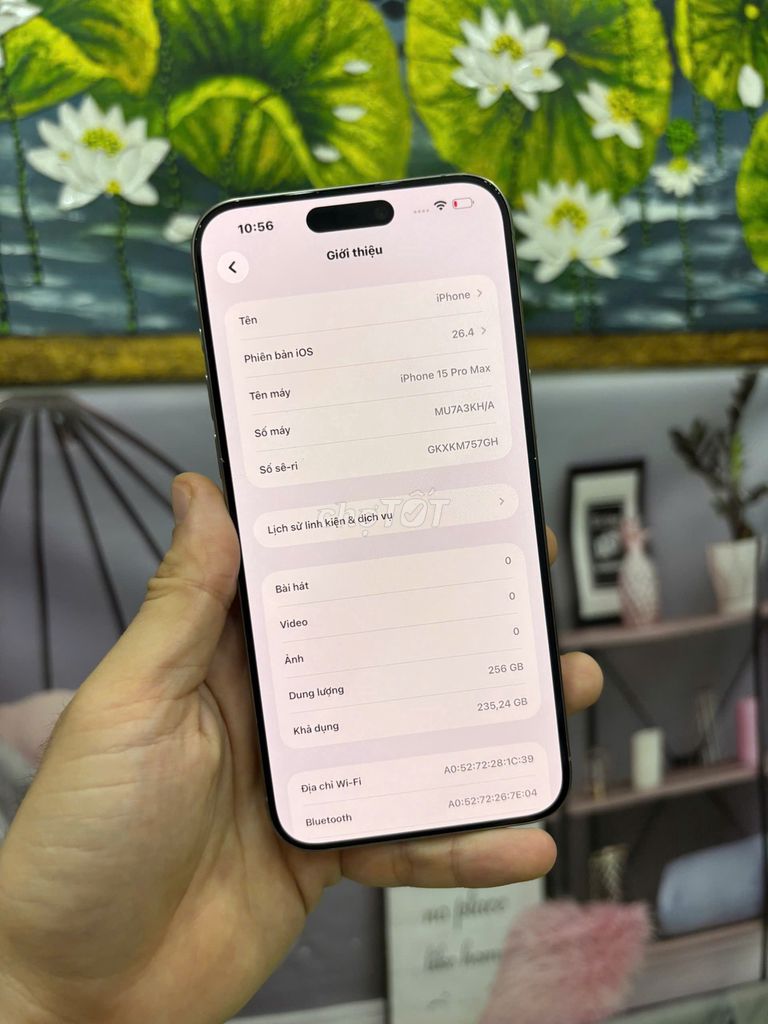 Apple iPhone 15 Pro Max 256GB Titan. Mua bán Điện thoại tại Quận Bắc Từ Liêm Hà Nội được đăng bởi Cửa hàng Bính Táo hình 1