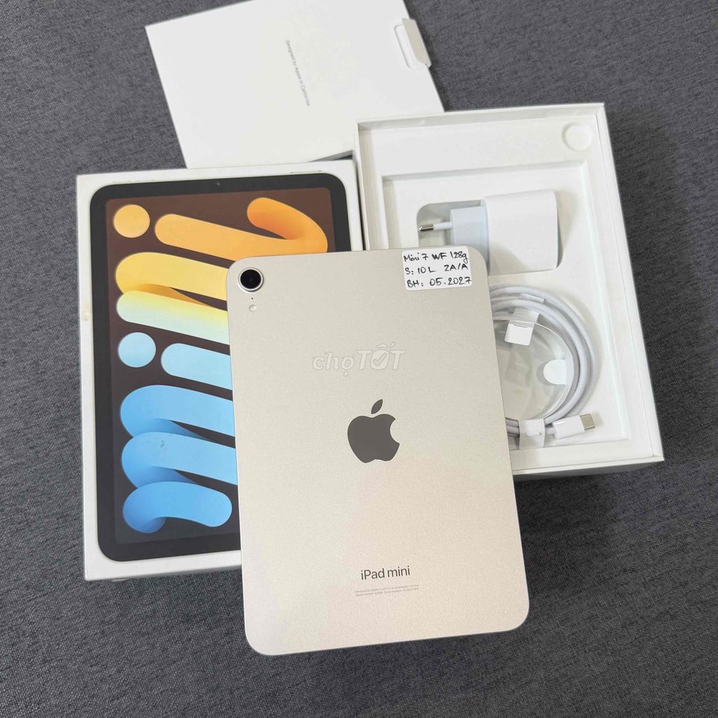 Mini7 wifi 128gb xuất fpt shop kèm gói BH 24 tháng. Mua bán Máy tính bảng tại Quận Đống Đa Hà Nội được đăng bởi đức phạm hình 1