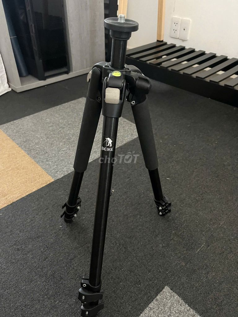 Chân máy ảnh lớn Tripod Beike + Ballhead xoay360°