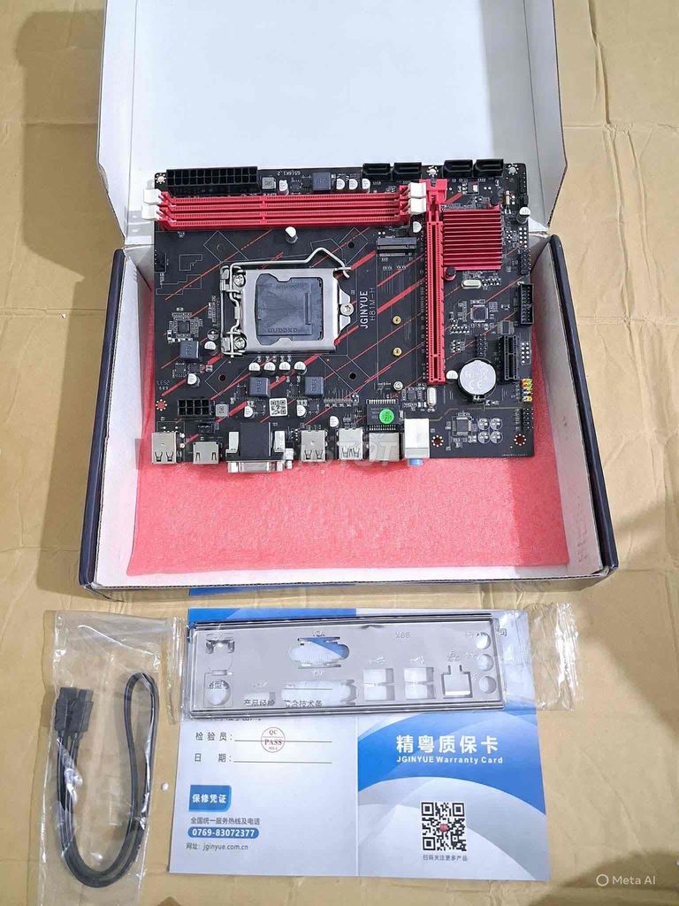 Bo mạch chủ JGINYUE H81M-H. Mua bán Linh kiện (RAM, Card...) tại Huyện Vĩnh Thạnh Cần Thơ được đăng bởi Thiết Kế Web hình 1