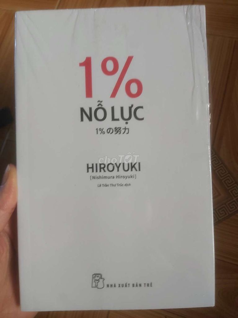 Thanh lý sách mới 100% 1% NỖ LỰC
Tác giả HIROYUKI