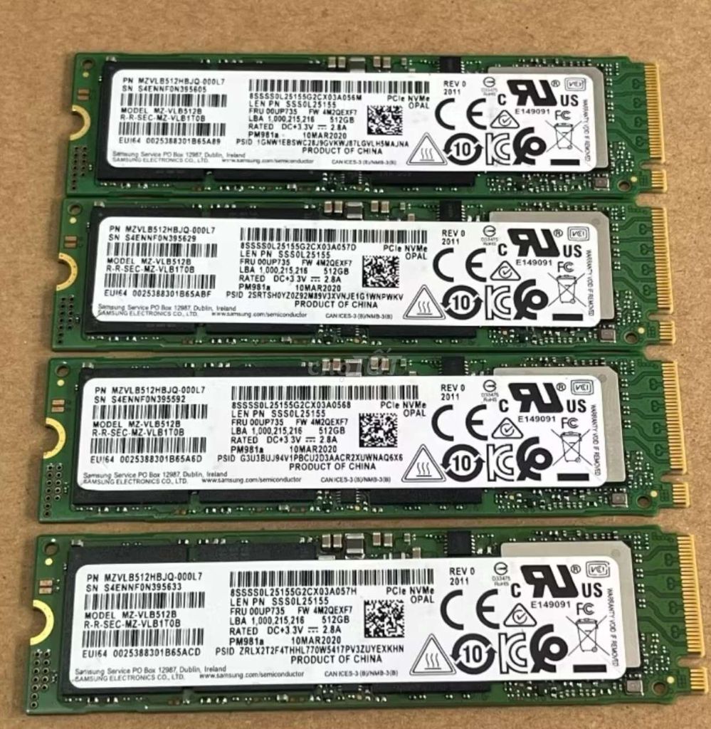 Ổ cứng SSD NVMe 256GB 99-100%, Samsung 2.5 120G. Mua bán Linh kiện (RAM, Card...) tại Thành phố Biên Hòa Đồng Nai được đăng bởi May tinh sieu re hình 1