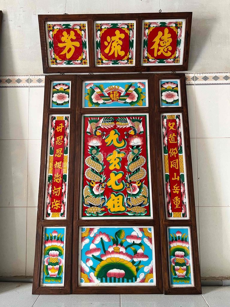 Tranh treo tường Gỗ Kính. Mua bán Đồ sưu tầm, đồ cổ tại Huyện Chợ Mới An Giang được đăng bởi Phạm Phúc Long hình 1