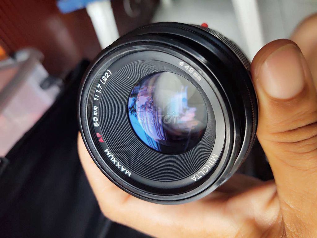 Ống kính Minolta Maxxum AF 50mm f/1.7. Mua bán Máy ảnh, Máy quay tại Quận 8 Tp Hồ Chí Minh được đăng bởi Phạm Chí Phúc hình 1
