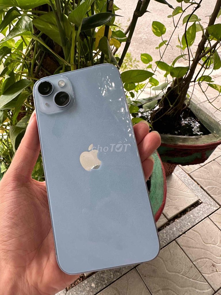 Apple iPhone 14 Plus 128GB Xanh 100%. Mua bán Điện thoại tại Quận Ngũ Hành Sơn Đà Nẵng được đăng bởi Trieu Le hình 1