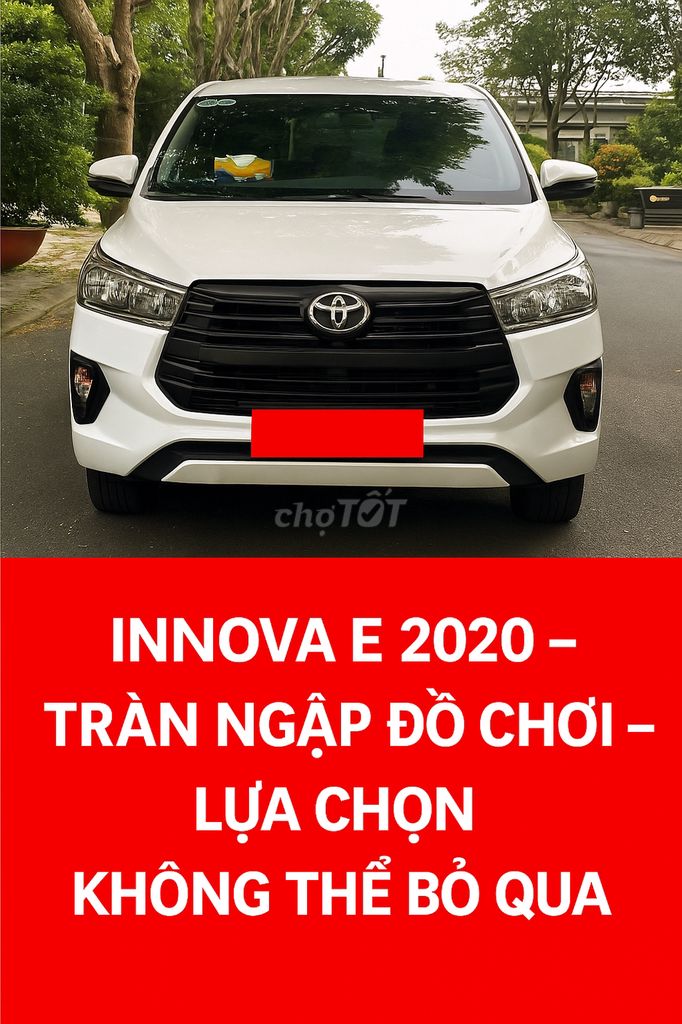 INNOVA E 2020 TRÀN NGẬP ĐỒ CHƠI ĐÁNG CHọn. Mua bán Ô tô tại Quận 7 Tp Hồ Chí Minh được đăng bởi USED CARS TRUNG KIÊN hình 1